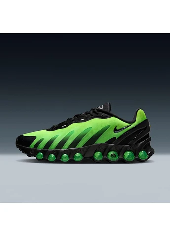 Комбіновані кросівки air max black/green hq4681-010 демісезон Nike