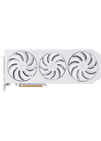 Відеокарта AMD Radeon RX 9070 XT 16GB GDDR6 Hellhound Spectral White (RX9070XT 16G-L/OC/WHITE) PowerColor (347587088)