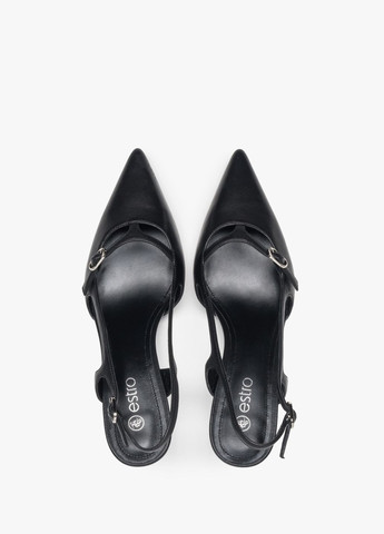 Estro Туфлі, колір чорний чорний з, україна — літо (324064509)