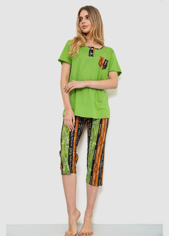 Комбінована жіноча піжама з принтом Ager 219R110