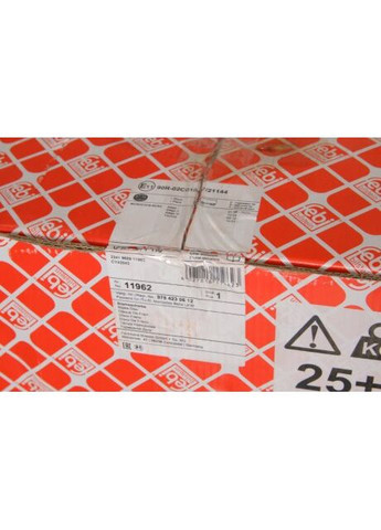 Диск гальмівний (задній) MB Atego 2/3 98- (377x45) 11962 (opt-om) Febi Bilstein (360951335)