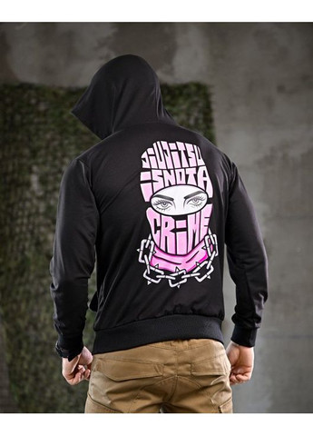 Стильне чоловіче худі Manto чорне No Brand (361444817)