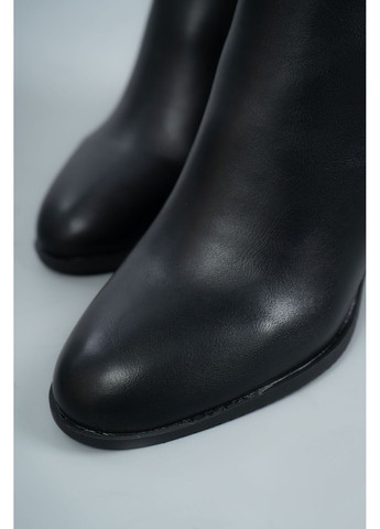 ботинки женские 704-6 черные 346601 Louis из искусственной кожи