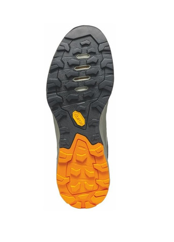 Цветные всесезонные кроссовки мужские rapid серый-оранжевый Scarpa