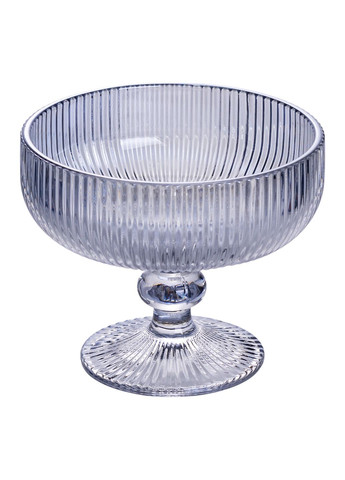 Набор креманок на ножке 6 штук по 400 мл ребристых, Yiwu (362355164)