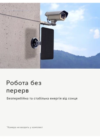 Солнечная панель Solar panel 10W, White для уличных IP -камер Semi (396465208)