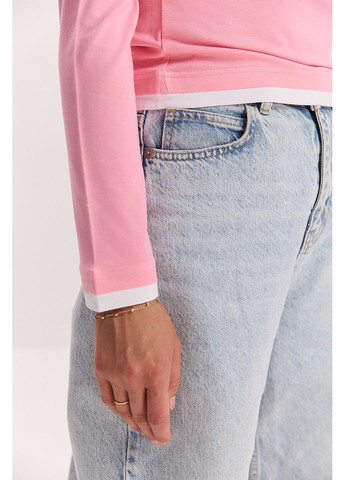 Жіночий лонгслів з окантуванням на краях Arjen (354647063)