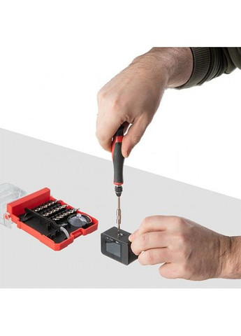 Викрутка прецизійна з комплектом насадок 29 од, Cr-V VT-3336 Intertool (356459733)