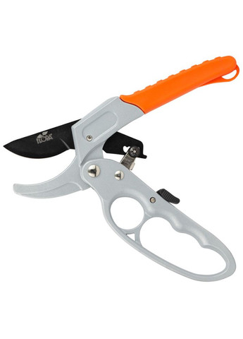 Секатор с храповым механизмом 200 мм FLORA 5021354 Насіння країни (322199752)