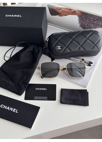 Очки Black/Gold 2219 C.124 S No Brand (365783196)