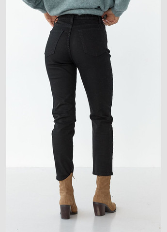 Жіночі базові джинси мом 597 Lurex - (292252869)