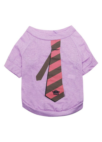 Футболка для собак Pet Style "Галстук" Фиолетовая L No Brand - (323232930)