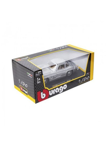 Автомодель - MERCEDES-BENZ 300 SL (1954) (асорті червоний, сріблястий, 1:24) Bburago (315154570)