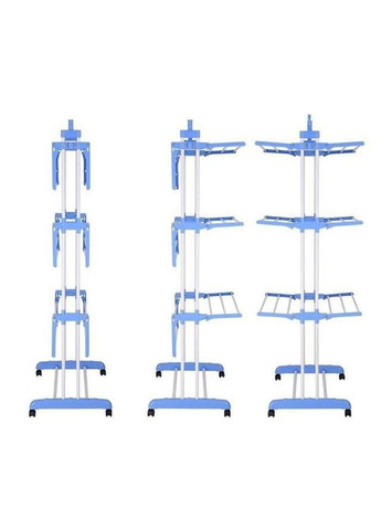Універсальна складна сушарка для білизни 3 Tiers Garment rack біла (1756374679) No Brand (325219477)