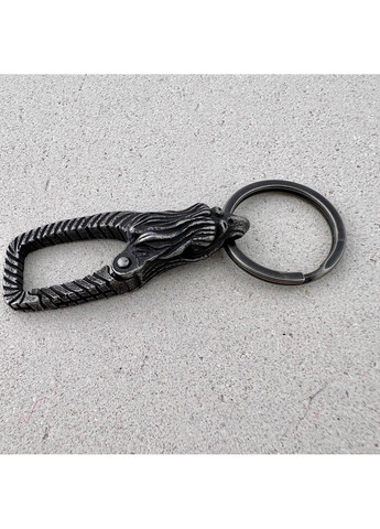 Готический брелок феникс для ключей из нержавеющей медицинской стали KC-019 No Brand (299008395)