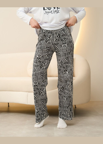 Белая женский комплект с штанами Nicoletta