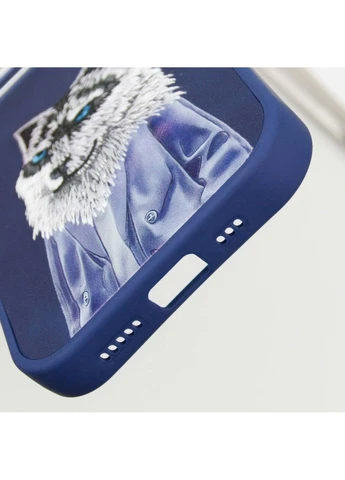 TPU+PC чохол Friends для iPhone 15 Pro (6.1") Blue Wolf No Brand (382775305)