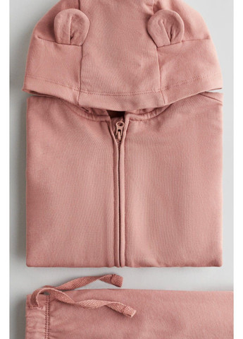 Рожевий зимній костюм H&M