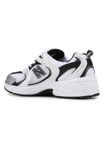 КРОСІВКИ ЖІНОЧІ NEW BALANCE 530 WHITE BLACK 2.0 НЬЮ БЕЛАНС 530 No Brand чорні демісезони (367169459)