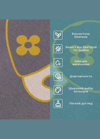 Вологопоглинаючий килимок 38х58х3мм "Просто розслабся" (D) SW-00001567 Sticker Wall (326063821)