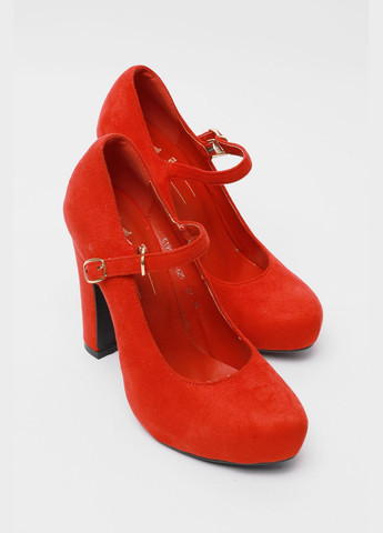 Туфлі жіночі червоного кольору Let's Shop (293337764)