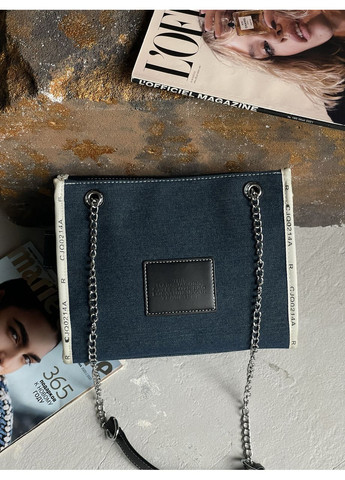 Сумка жіноча синій Bag Denim Small No Brand (369935333)