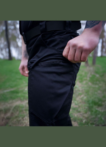 Штани тактичні Canvas brush Чорні Klost (325879574)