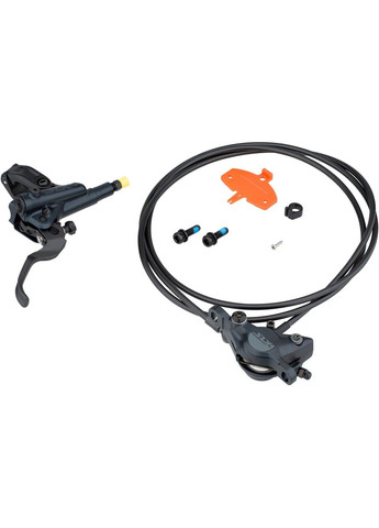 Тормоз гидравлический задний M7100 SLX (правая ручка, калипер, Гидролиния 1700мм) Shimano (315346860)