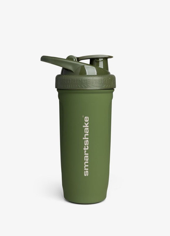 Шейкер спортивный металлический Reforce Stainless Steel 30oz/900ml Army Green SmartShake (316631236)