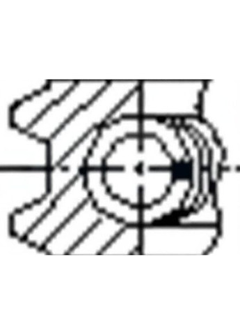 Кольца поршневые (1CYL) FORD 93.67 (2.5/2/4) TRANSIT 2.5D FR10-216100 Freccia (366192539)