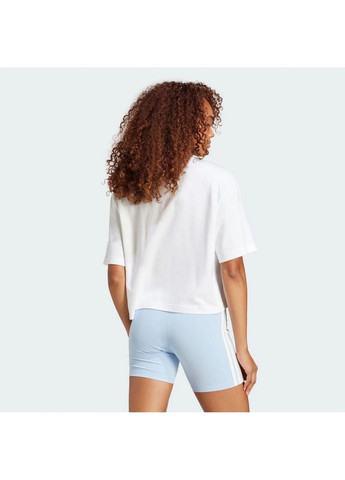 Футболка жіноча Essentials Big Logo Boyfriend Tee White JG8737 adidas - (365961926)