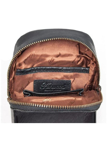 Сумка чоловіча через плече сумочка слінг в дорогу планшет спортивний для документів барсетка для телефону Чорний 34507 Ashwood (332164420)