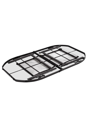 Стіл Woodbine Oval 150x80 cm Black/Wood look (1404230) Bo-Camp (363044594)