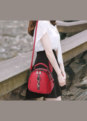 Женская мини сумочка на плечо с брелком, маленькая женская сумка No Brand (334730486)