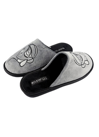Домашні капці жіночі велюрові сірі 41-42-1 Белста (372521230)