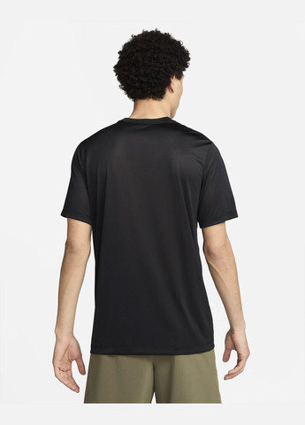 Комбинированная мужская футболка drifit tee rlgd camo gfx fv8370-010 черная Nike