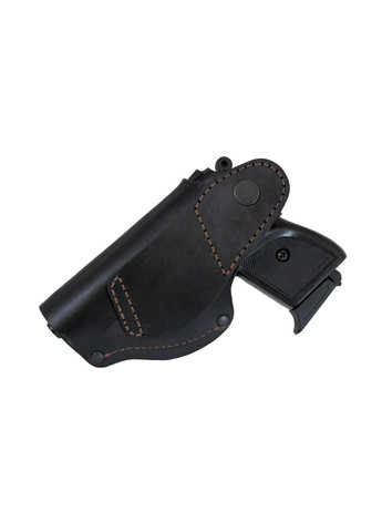 Кобура поясная формованная (кожа, черная) No Brand ПГШ-790 (330775676)