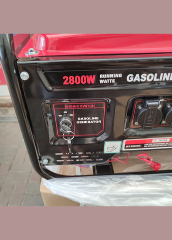 Бензиновый генератор Gasoline Generator 4-х тактный электростартер 1 фаза 3.3кВт (1901941275) No Brand (326811494)