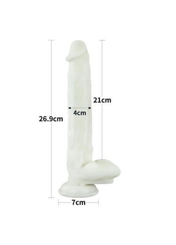 Фалоімітатор 27 см - Lumino Play Dildo 10.5" Drive - Реалістичні фалоімітатори і ділдо Lovetoy (322185640)