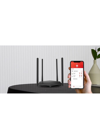 Маршрутизатор MR60X AX1500, 2xGE LAN, 1xGE WAN, MESH Mercusys (360392905)