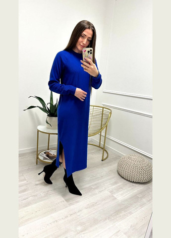 Синя сукня рубчик EVVA