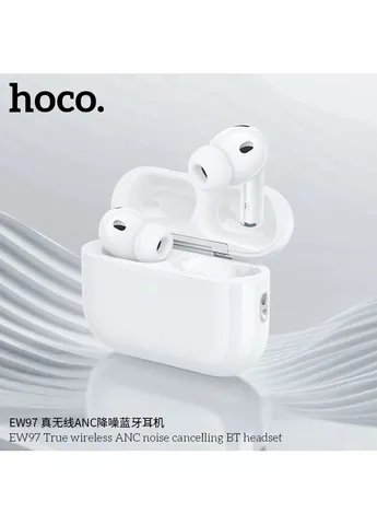 Беспроводные наушники True wireless ANC noise reduction BT headset White Hoco EW97 (389915463)