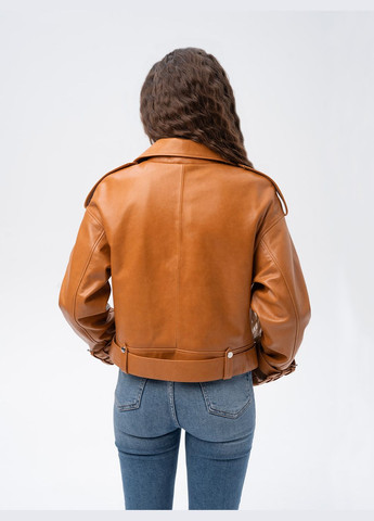Светло-коричневая демисезонная куртка Fabio Monti