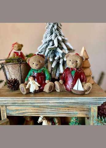 Декоративная подвеска Мишка 11см, 2 дизайна (стоимость за 1 шт) No Brand (338439092)