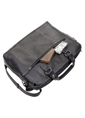 Сумка для ноутбука 11111 кожаная Черная Shvigel (331907440)