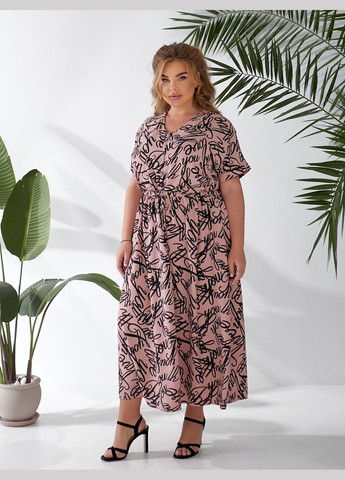 Пудрова повсякденний, святковий сукня Zemal з написами