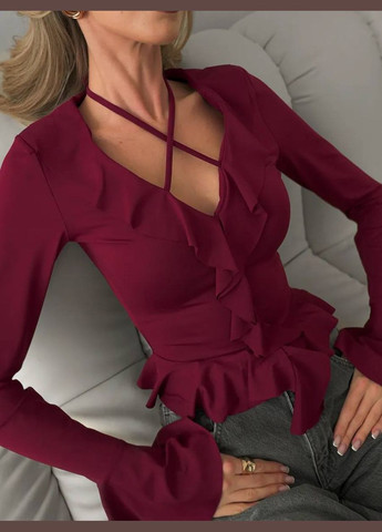 🎀Кофтинка с воланами must-have этого сезона🎀 Luna (338181917)