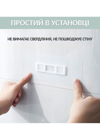Настінний органайзер-полиця "Метелик" для косметики підвісний для ванної кімнати шафка ящик пластиковий Білий (VO114) No Brand (360867195)