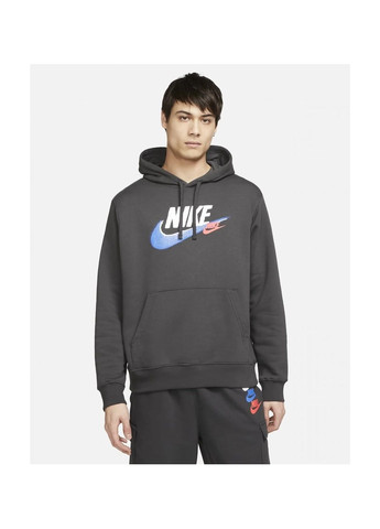 Худи мужские Sportswear Standard Issue Grey Nike (364662631)