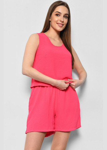Костюм жіночий літній рожевого кольору Let's Shop (291683349)